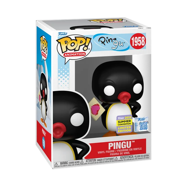 Funko Pop! Animation: Pingu: Pingu (2025 Summer Convention Exclusive) (Box Imperfection)