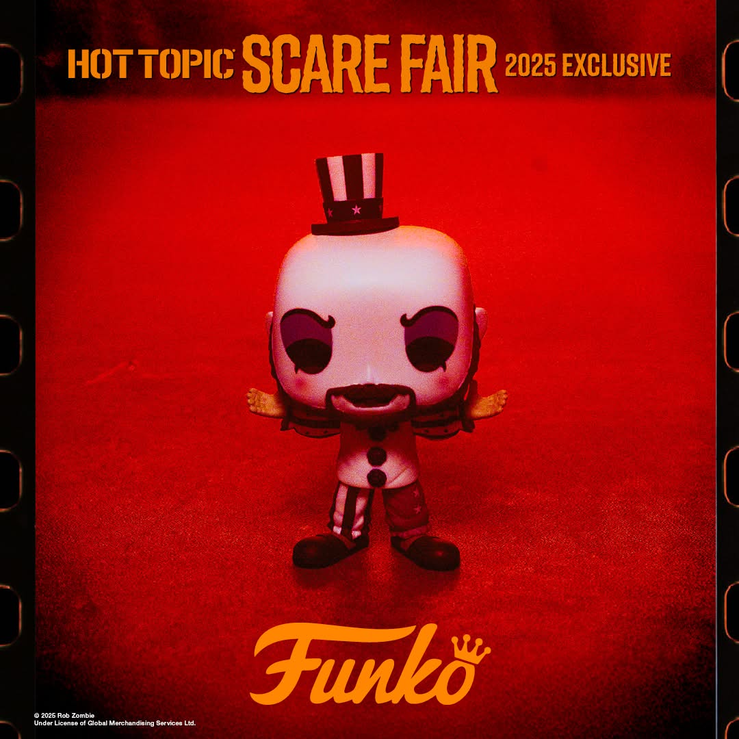 Funko Pop! Movies: House of 1000 Corpses: Captain Spaulding (LE 9,500) (Funko Supreme Edition) (2025 Scare Fair Exclusive)