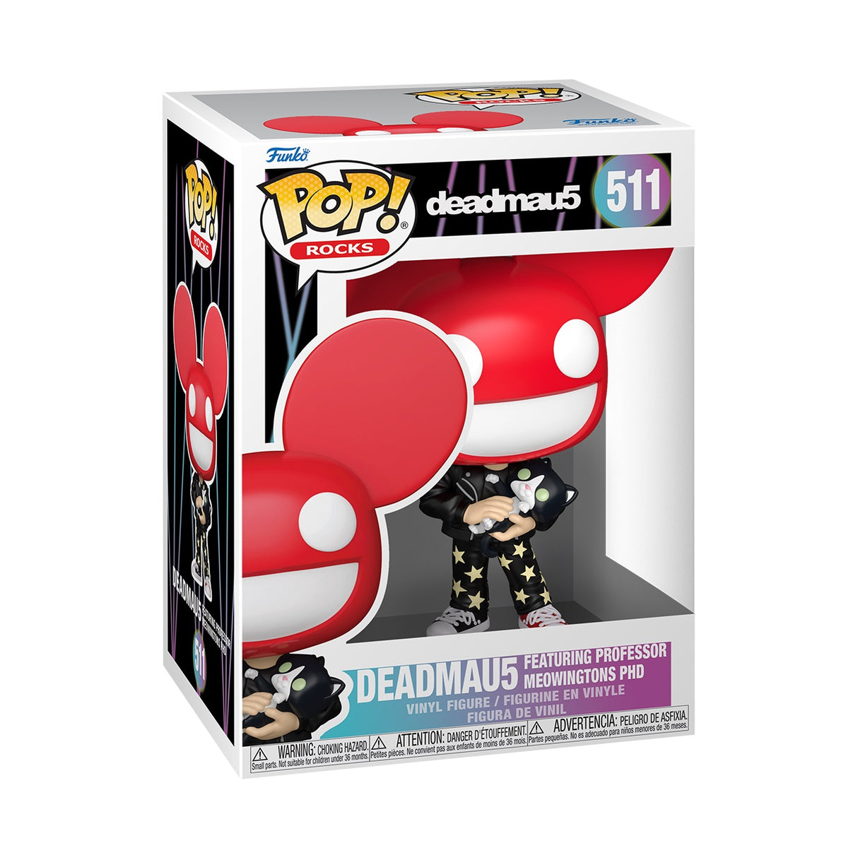 Funko Pop! Rocks: Deadmau5: Deadmau5 Featuring Professor Meowington PhD