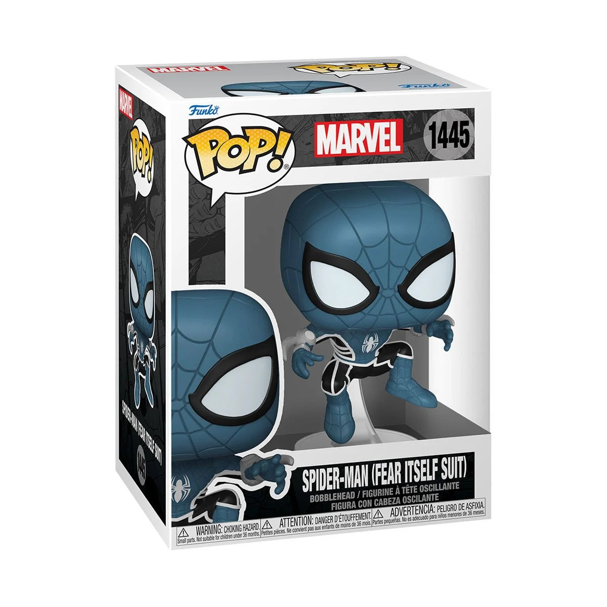 Funko Pop! Marvel: Spider-Man Comics: Spider-Man (Fear Itself Suit) (Glow)