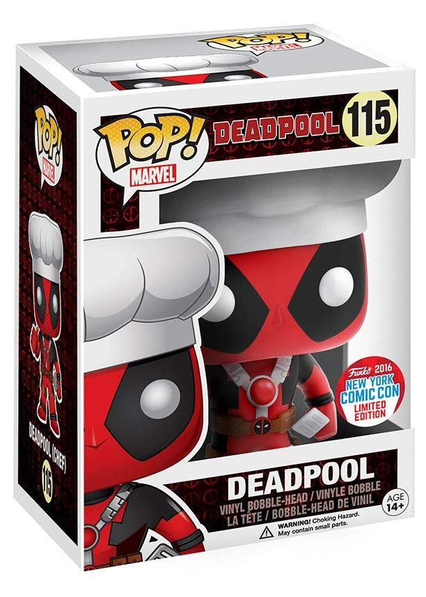 Funko Pop! Marvel: Deadpool: Deadpool (Chef) (2016 New York Comic Con Exclusive)