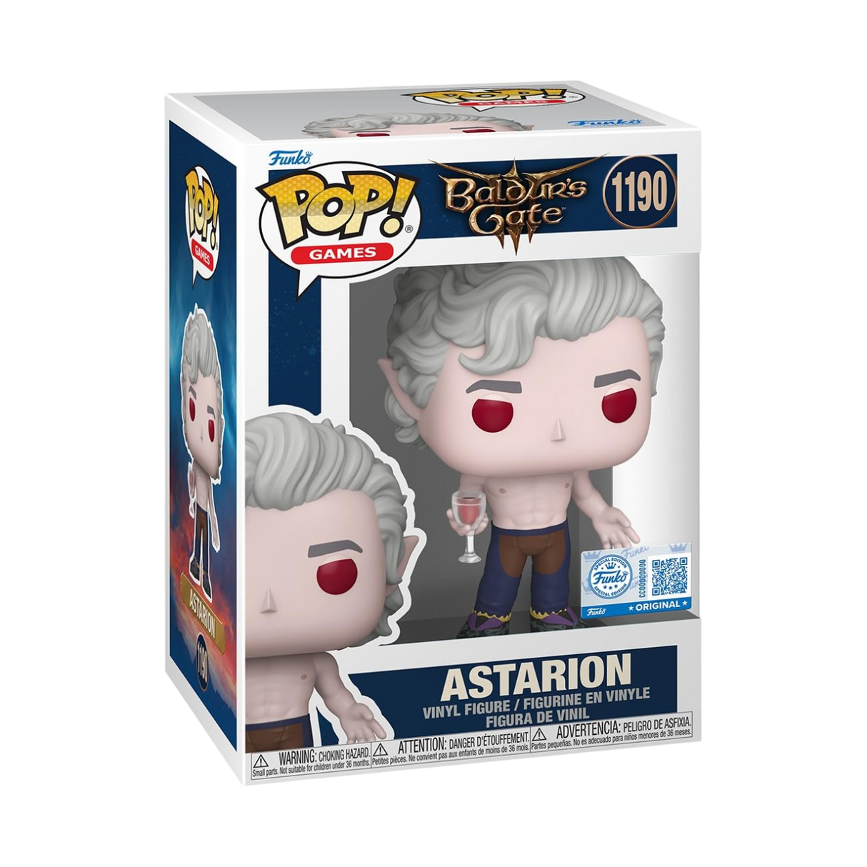 Funko Pop! Games: Baldur's Gate III: Astarion (Amazon Exclusive)
