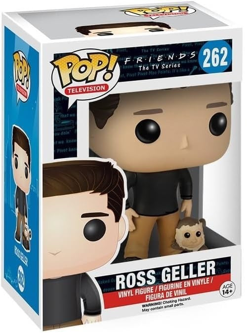 Funko Pop! Television: Friends: Ross Geller (Box Imperfection)