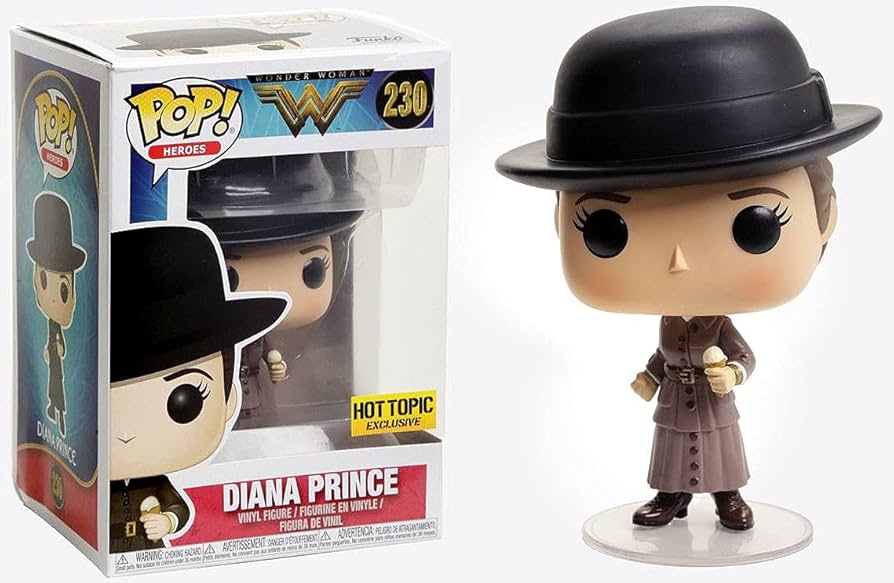Funko Pop! Heroes: Wonder Woman: Diana Prince (Hot Topic Exclusive)