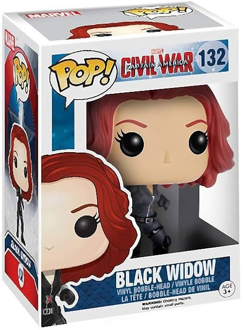 Funko Pop! Marvel: Captain America Civil War: Black Widow (Box Imperfection)