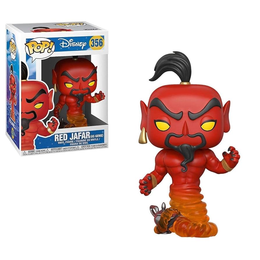 Funko Pop! Disney: Aladdin: Red Jafar (as Genie)