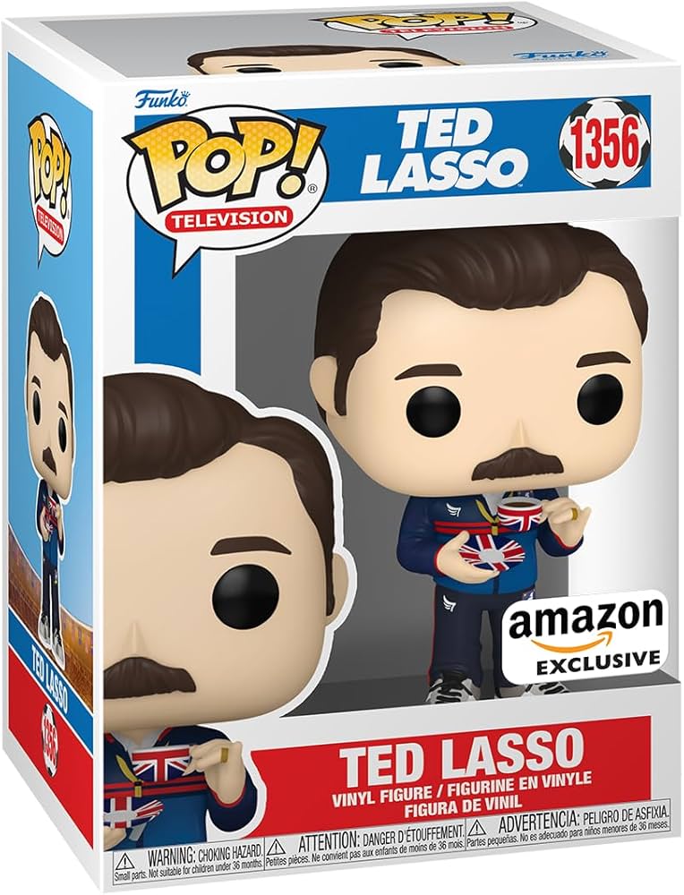 Funko Pop! Television: Ted Lasso: Ted Lasso (Amazon Exclusive) (Box Imperfection)
