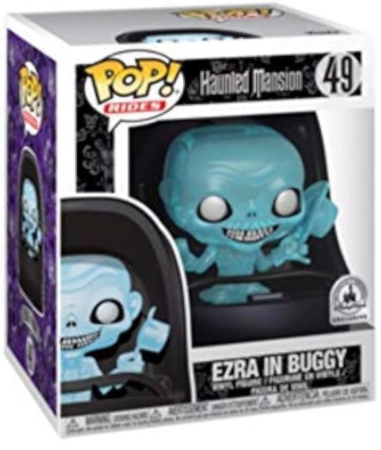 Funko Pop! Rides: Disney's The Haunted Mansion: Ezra in Buggy (Disney Parks Exclusive) (Box Imperfection)