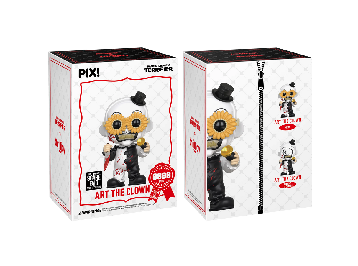Thrilljoy PIX! Terrifier: Art the Clown (Chance of Chase) (2025 Scare Fair Exclusive)
