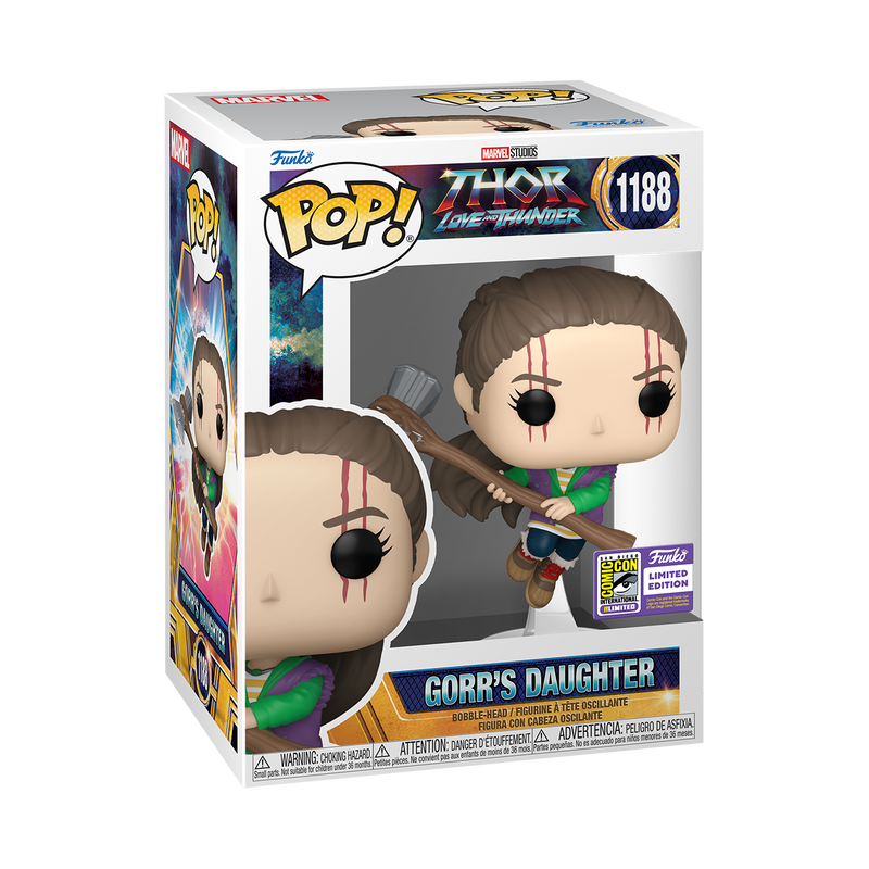Funko Pop! Marvel: Thor Love and Thunder: Gorr's Daughter (2023 SDCC Con Sticker)