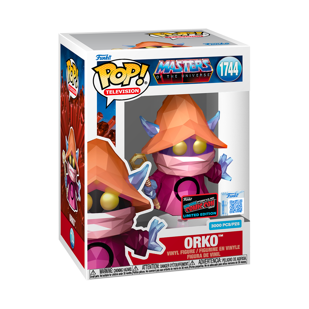 Funko Pop! Television: Masters of the Universe: Orko (Faceted) (2025 NYCC Convention Exclusive)