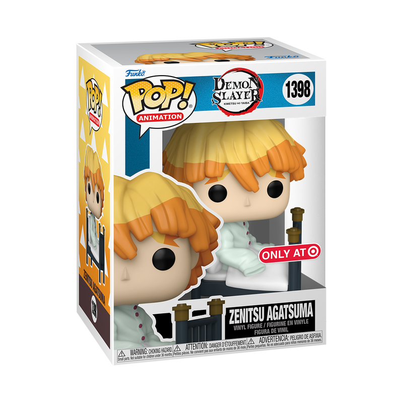 Funko Pop! Animation: Demon Slayer: Zenitsu Agatsuna (Target Exclusive) (Box Imperfection)