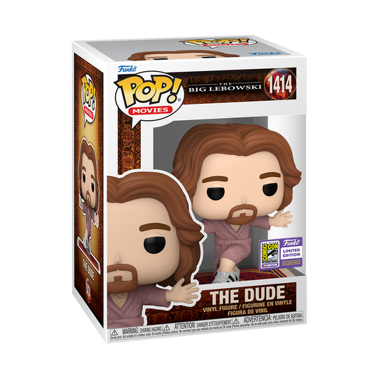 Funko Pop! Movies: The Big Lebowski: The Dude (2023 SDCC Con Sticker)