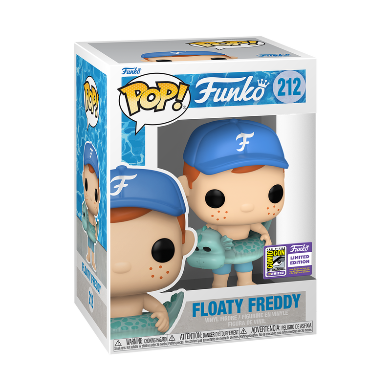 Freddy Funko Floaty Freddy (2023 SDCC Con Sticker)