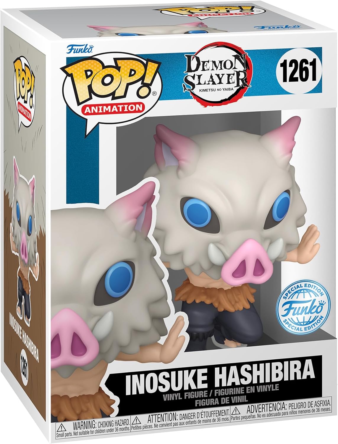 Funko Pop! Animation: Demon Slayer: Inosuke Hashibira (7th Form) (Special Edition)