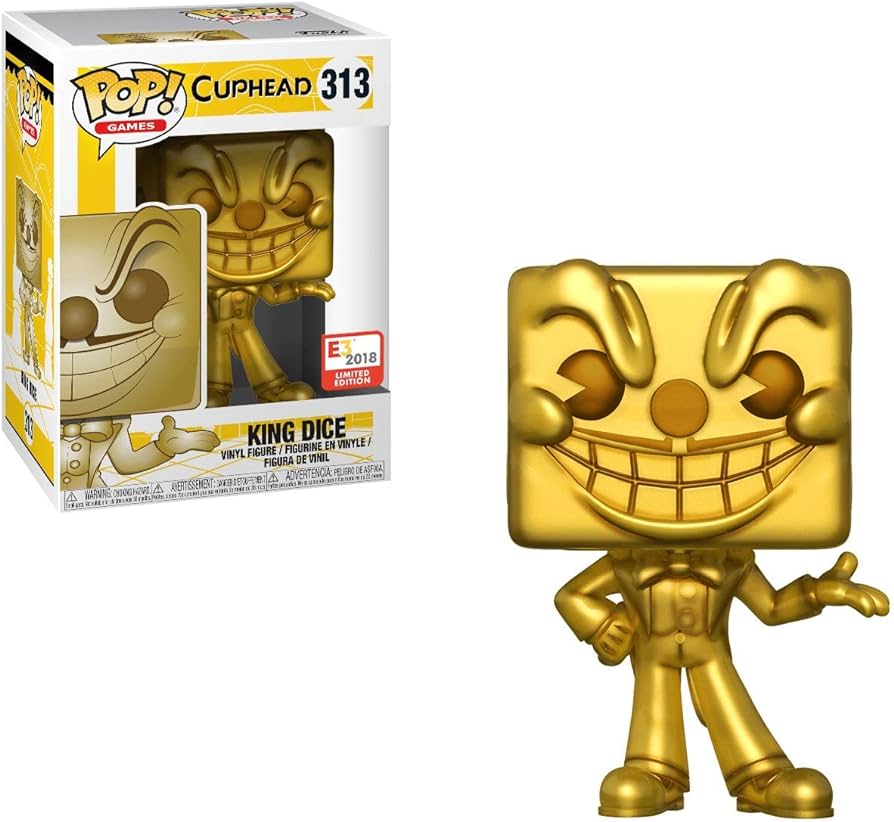 Games: CupHead: King Dice (Gold) (E3 2018 Exclusive) (Box Imperfection)