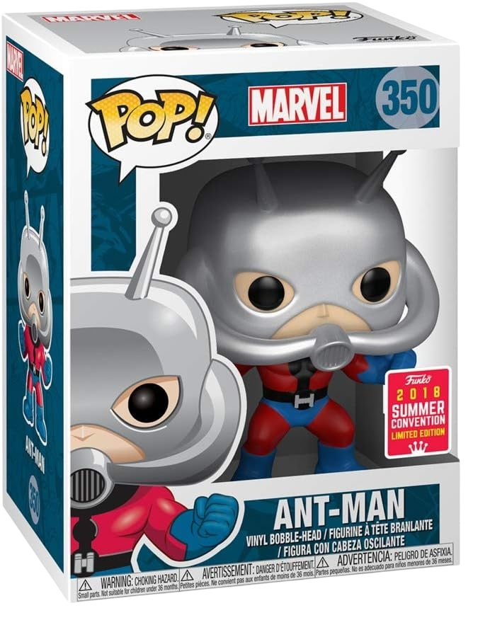 Funko Pop! Marvel: Ant-Man (2018 Summer Convention Shared Exclusive) (Box Imperfection)