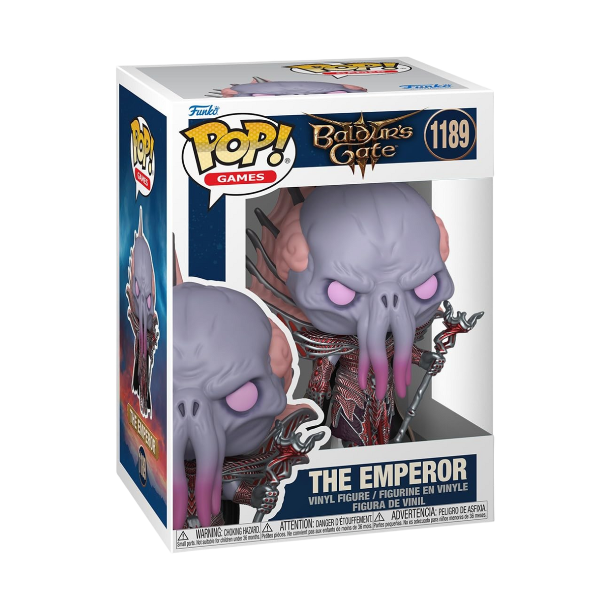 Funko Pop! Games: Baldur's Gate III: The Emperor