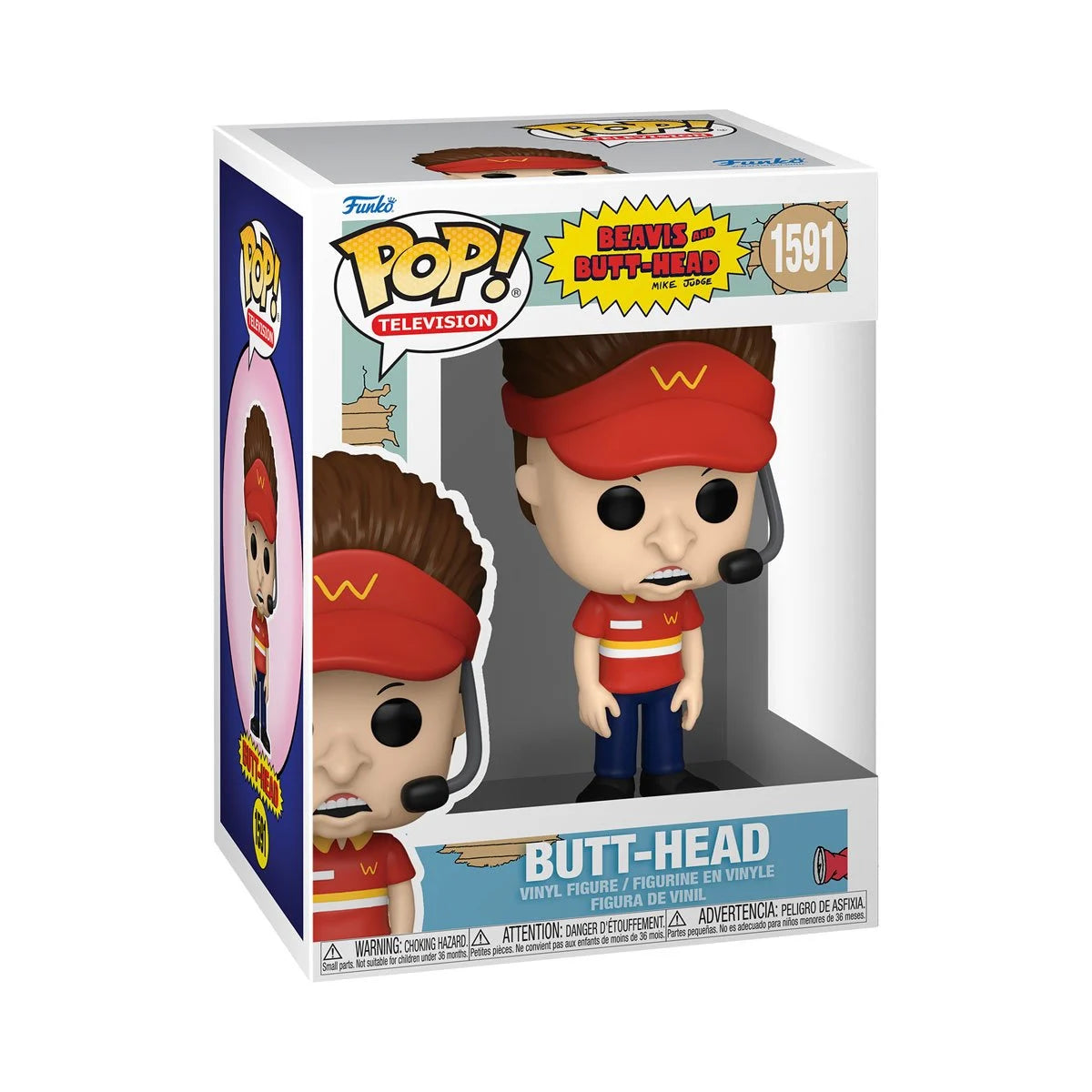 Funko Pop! Television: Beavis and Butt-Head: Butt-Head (Burger World Uniform)