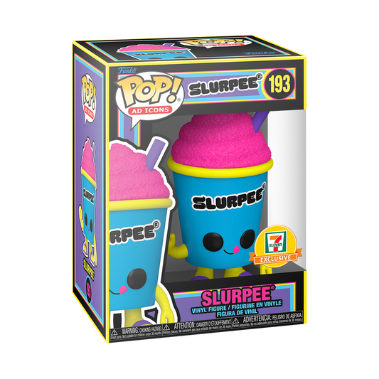 Ad Icons: Slurpee (Black Light Blue Cup) (7-11 Exclusive)