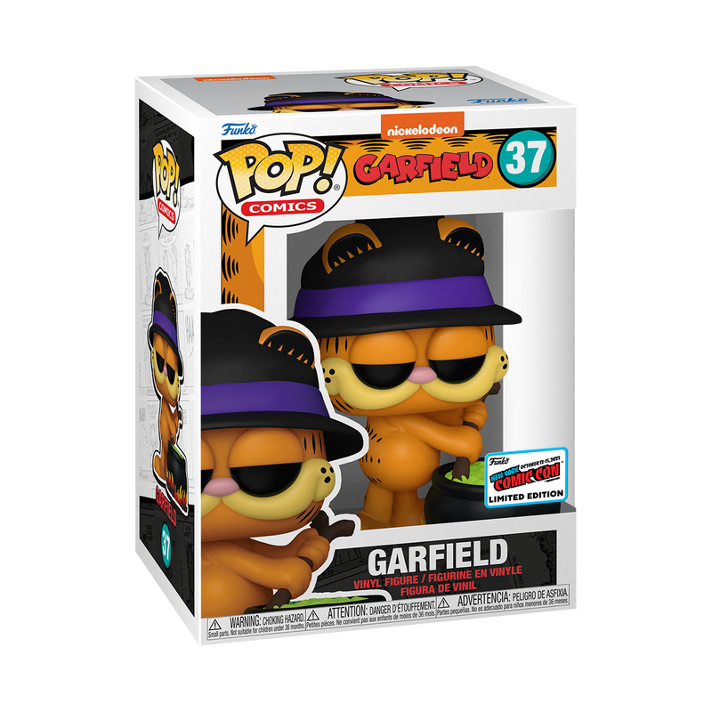 Funko Pop! Comics: Garfield With Cauldron (2023 NYCC Con Sticker)