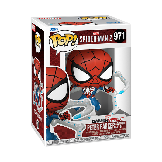 Funko Pop! Games: Marvel's Spider-Man 2: Peter Parker (Advanced Suit 2.0)