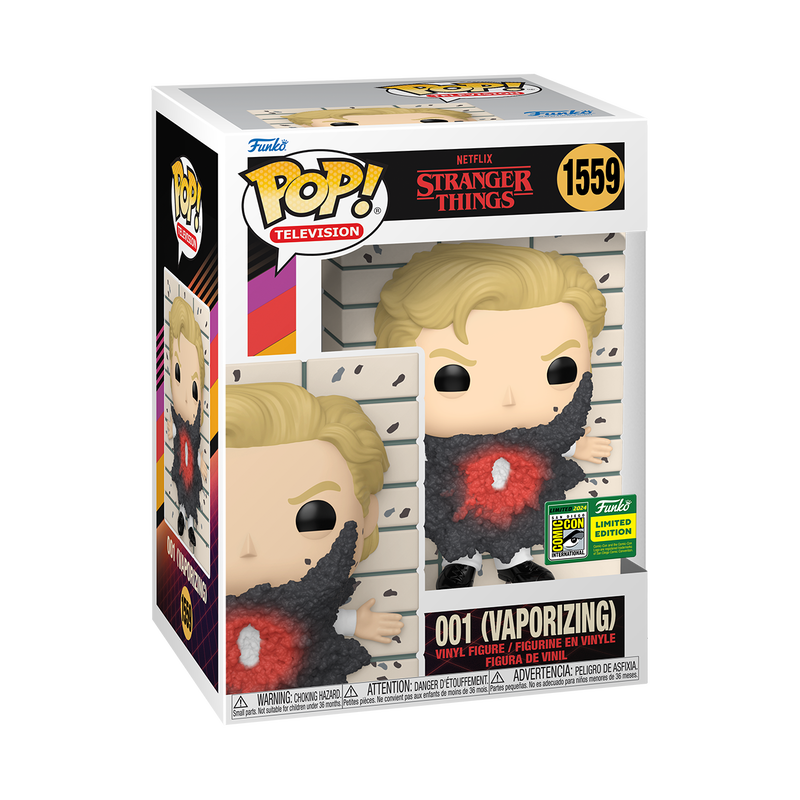 Funko Pop! Television Stranger Things 001 (Vaporizing) (2024 SDCC Co