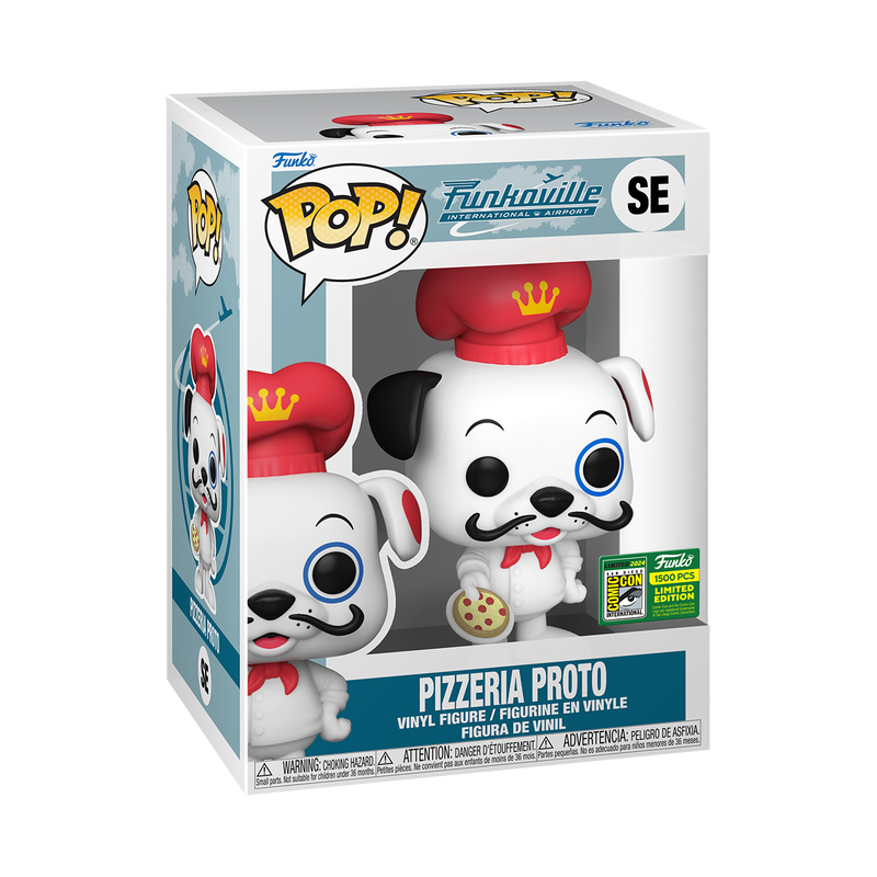 Funko Pop! Pizzeria Proto (LE 1,500) (2025 SDCC Convention Sticker