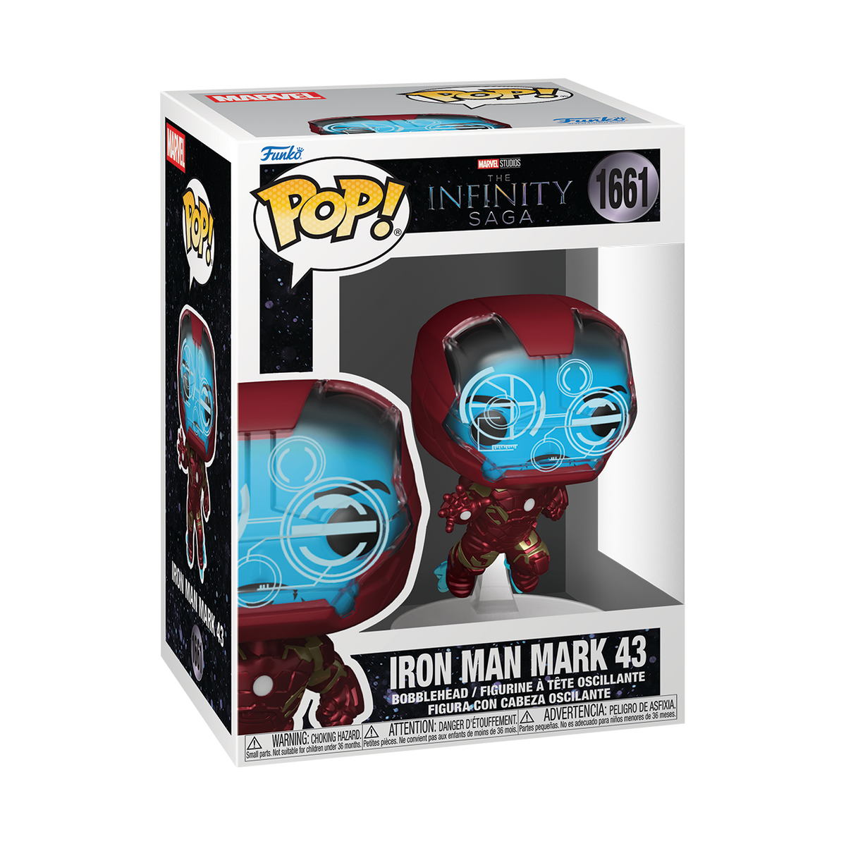 Funko Pop! Marvel: MCU Archives: Iron Man Mark 43