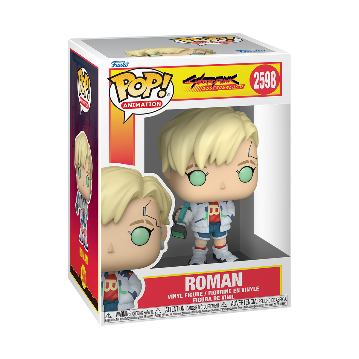 Funko Pop! Animation: Cyberpunk Edgerunners: Roman