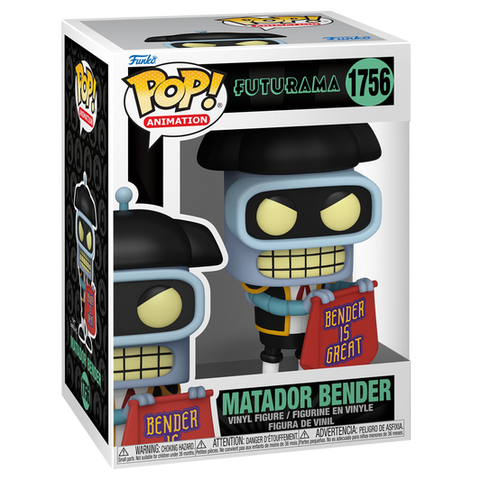 Funko Pop! Animation: Futurama: Matador Bender