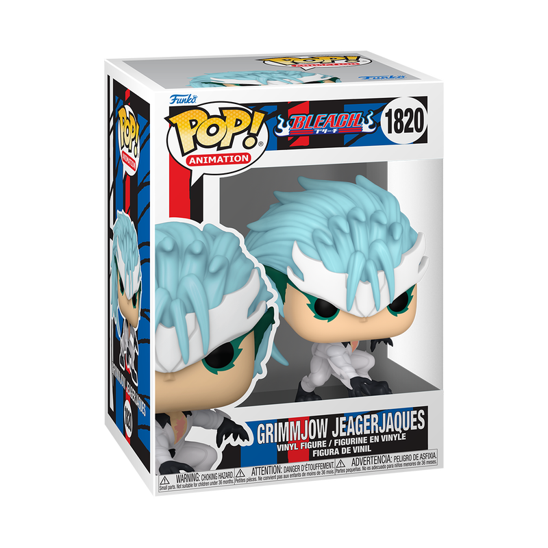 Funko Pop! Animation: Bleach: Grimmjow Jeagerjaque (Box Imperfection)