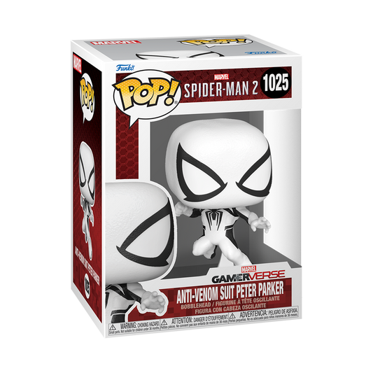 Funko Pop! Games: Marvel's Spider-Man 2: Anti-Venom Suit Peter Parker