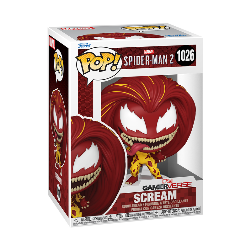 Funko Pop! Games: Marvel's Spider-Man 2: Scream (Mary Jane)