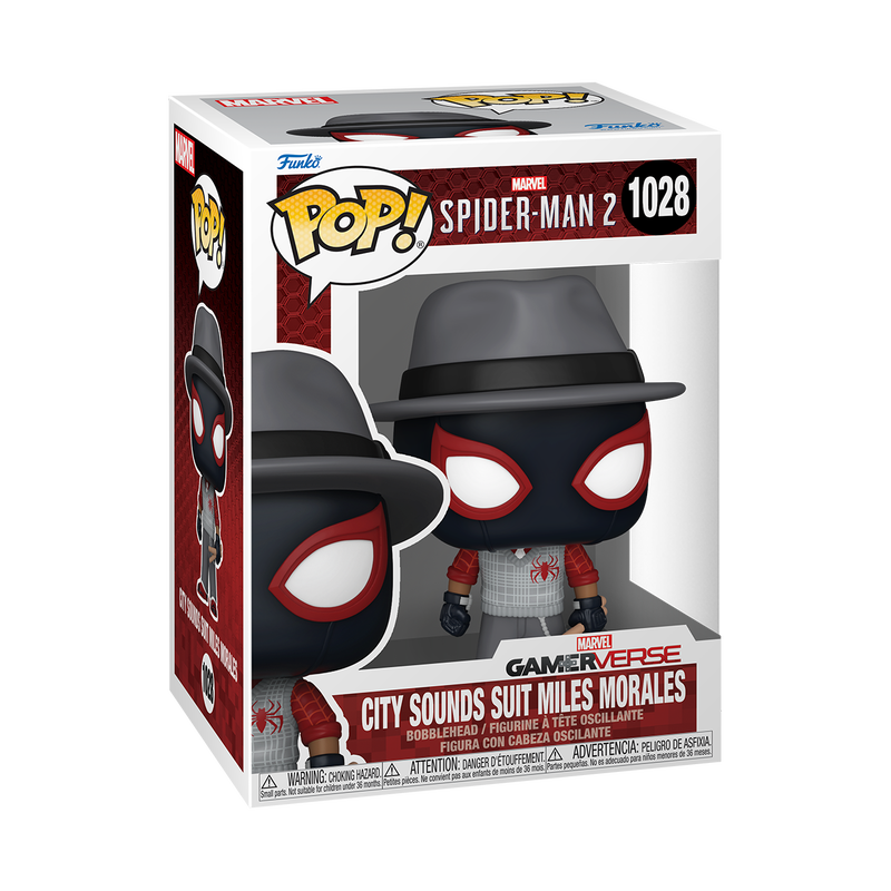 Funko Pop! Games: Marvel's Spider-Man 2: City Sounds Suit Miles Morales