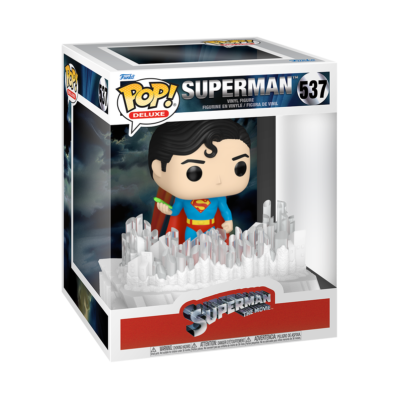 Funko Pop! Deluxe: Superman The Movie: Superman With Crystal (Fortress of Solitude) (1978)