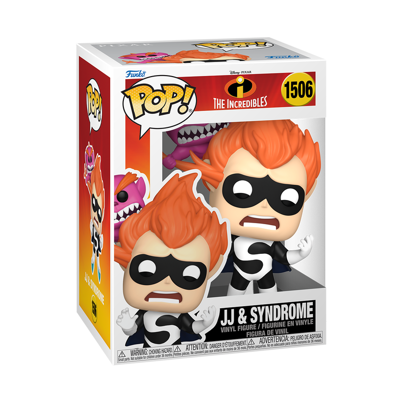 Funko Pop! Disney: The Incredibles 20th Anniversary: JJ & Syndrome