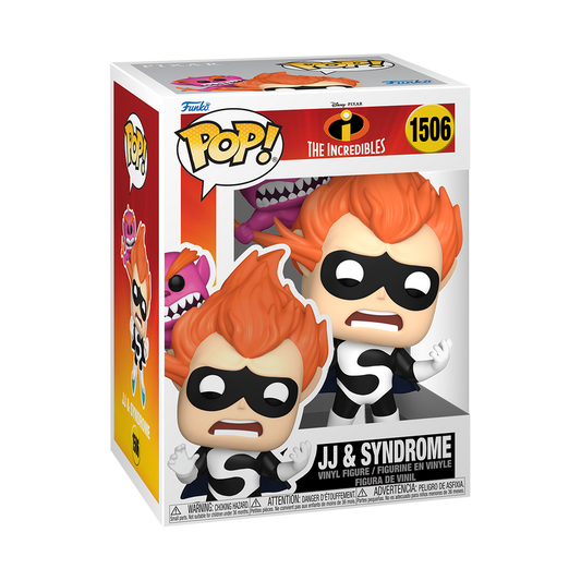 Funko Pop! Disney: The Incredibles 20th Anniversary: JJ & Syndrome