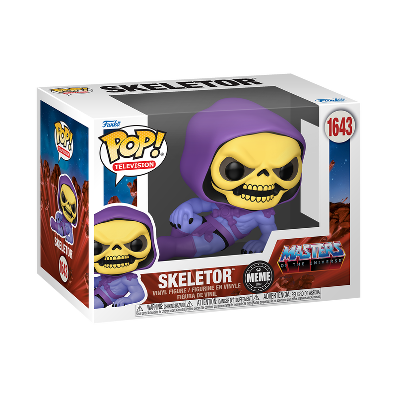 Funko Pop! Television: Masters Of The Universe: Skeletor (Skeleton Facts Meme)