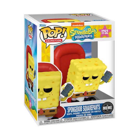 Funko Pop! Animation: Premium SpongeBob Squarepants (Right Imma Head Out Meme)