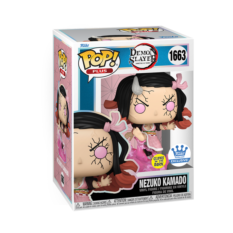 Funko Pop! Plus: Demon Slayer: Nezuko Kamado (Blood Demon Art) (Glow) (Funko Shop Exclusive)