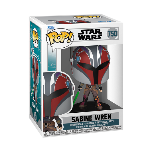 Funko Pop! Star Wars: Ahsoka: Sabine Wren with Lightsaber