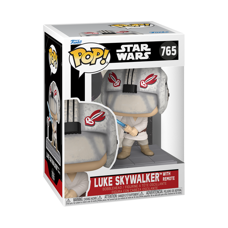 Funko Pop! Star Wars: Luke Skywalker With Remote