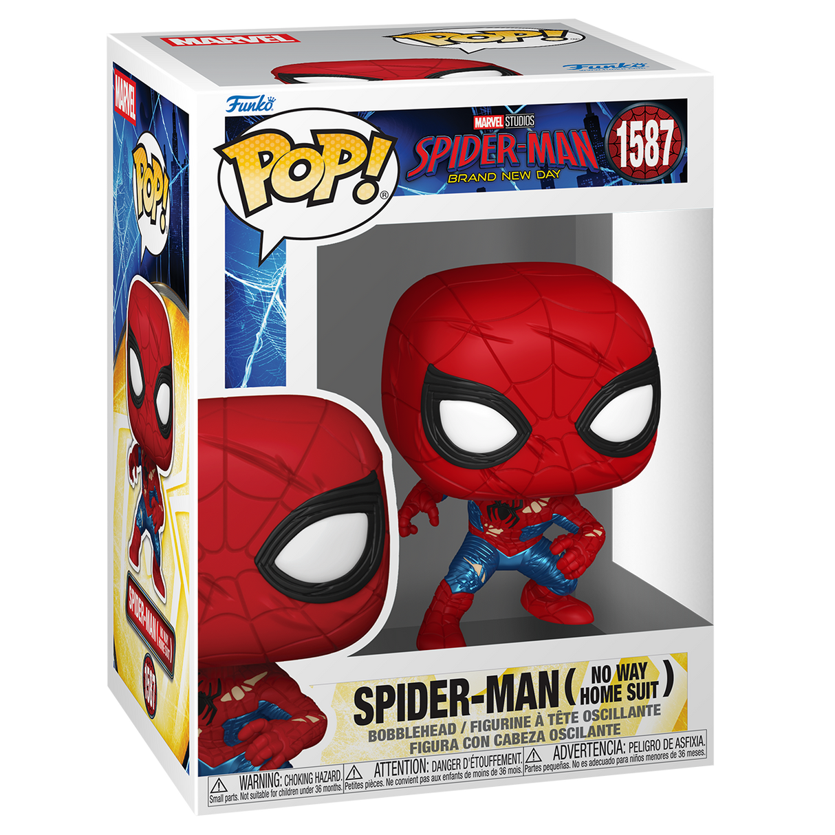 Funko Pop! Marvel: Spider-Man Brand New Day: Spider-Man (No Way Home Suit)