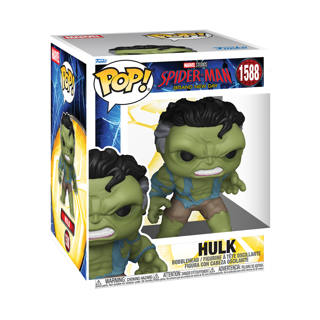 Funko Pop! Marvel: Spider-Man Brand New Day: Hulk (Super 6")