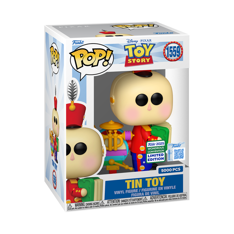 Funko Pop! Disney: Toy Story: Tin Toy (2025 WonderCon Shared Exclusive)