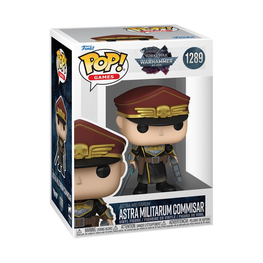 Funko Pop! Games: Warhammer: Astra Militarum Commisar