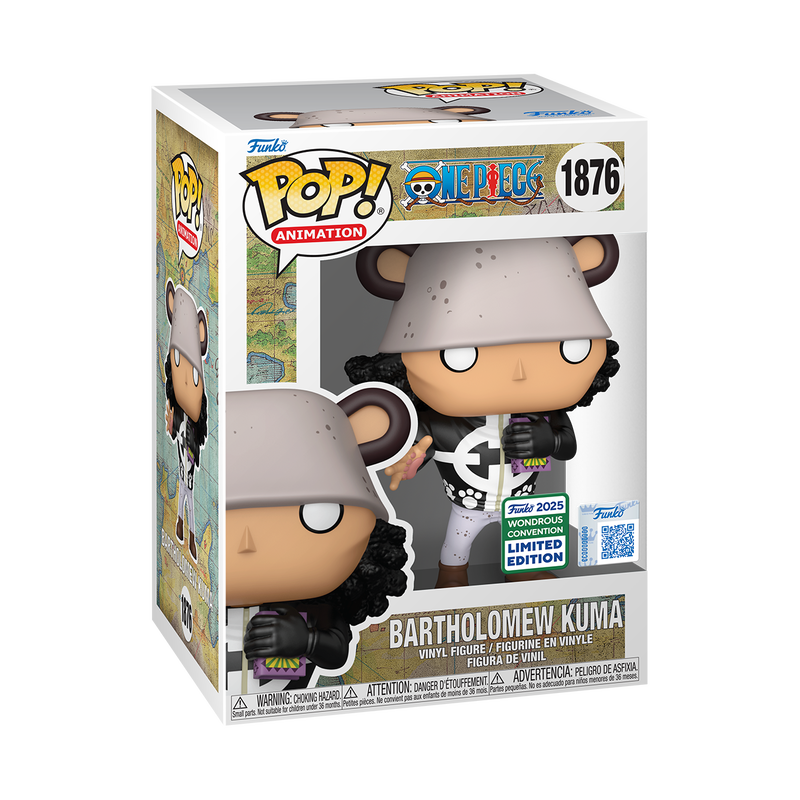 Funko Pop! Animation: One Piece: Bartholomew Kuma (2025 WonderCon Shared Exclusive)