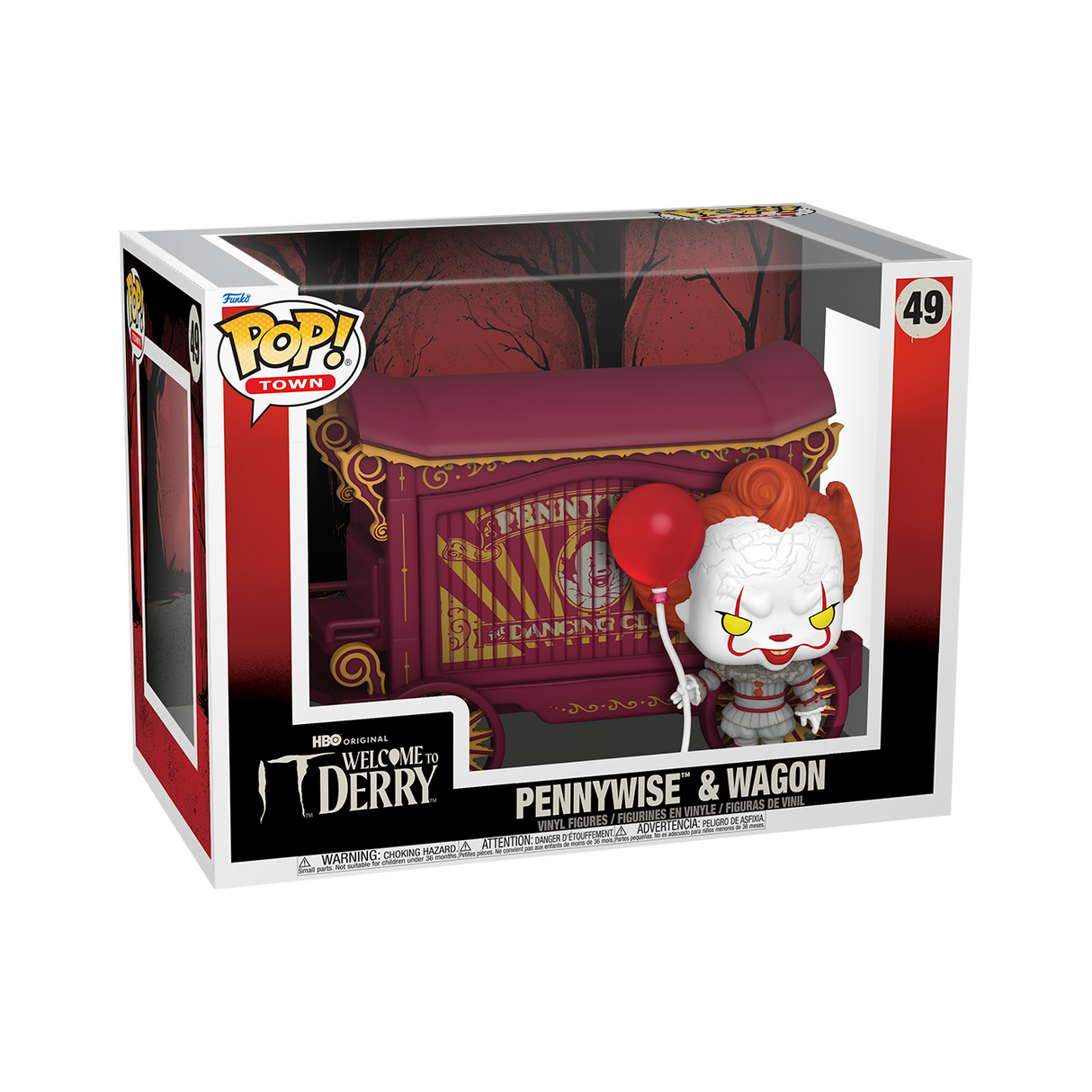 Funko Pop! Town: Welcome to Derry: Pennywise and Wagon