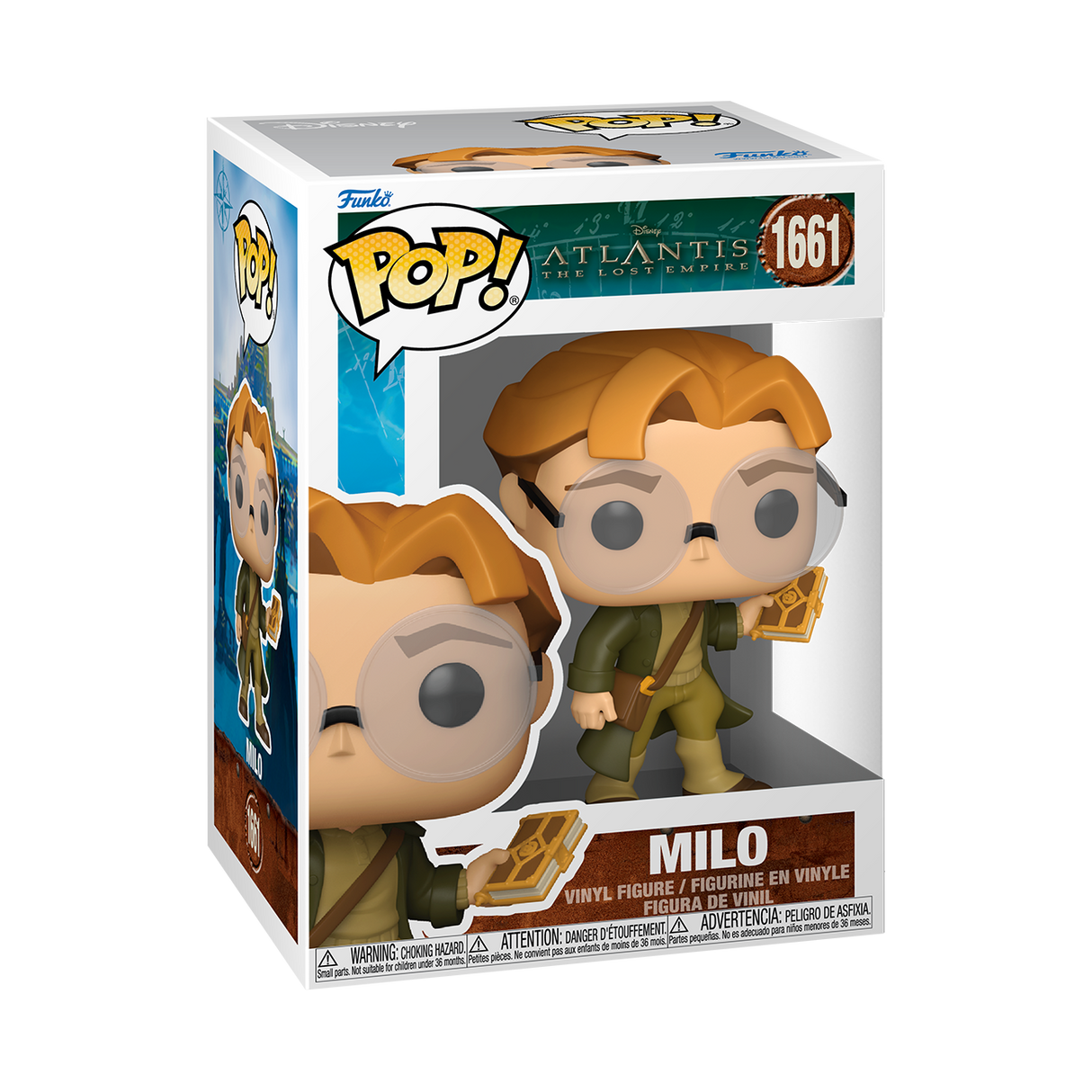 Funko Pop! Disney: Atlantis The Lost Empire: Milo